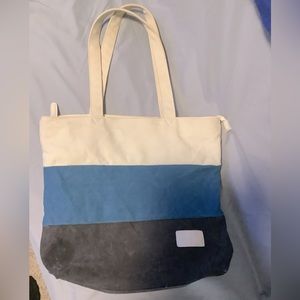 Canvas Artisan zippered Large Tote